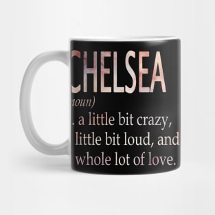 Chelsea Girl Name Definition Mug